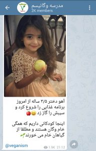 کودک خام گیاهخوار