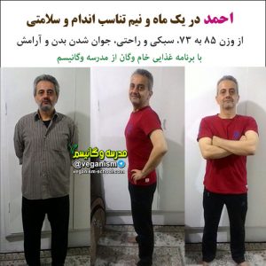 کاهش وزن با خام گیاهخواری